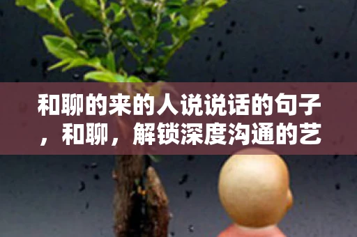和聊的来的人说说话的句子，和聊，解锁深度沟通的艺术