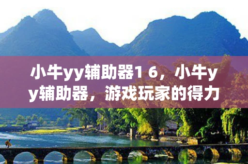 小牛yy辅助器1 6，小牛yy辅助器，游戏玩家的得力助手