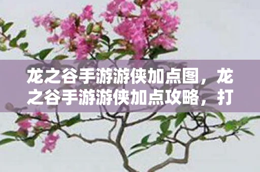 龙之谷手游游侠加点图，龙之谷手游游侠加点攻略，打造顶级游侠的必备技巧
