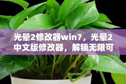 光晕2修改器win7，光晕2中文版修改器，解锁无限可能的战斗体验