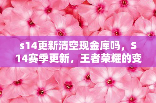 s14更新清空现金库吗，S14赛季更新，王者荣耀的变革与挑战