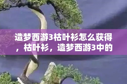造梦西游3枯叶衫怎么获得，枯叶衫，造梦西游3中的经典回忆