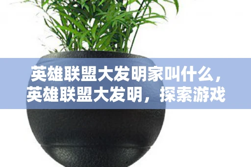 英雄联盟大发明家叫什么，英雄联盟大发明，探索游戏中的无限可能