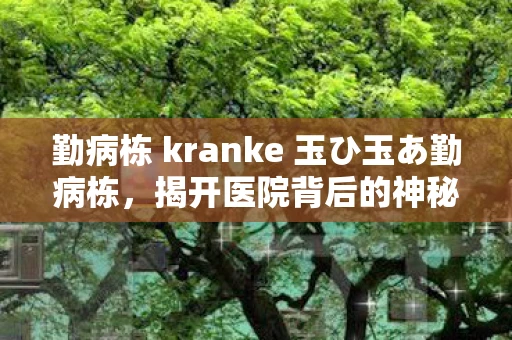 勤病栋 kranke 玉ひ玉あ勤病栋,揭开医院背后的神秘面纱 勤病栋 kranke 玉ひ玉あ勤病栋,揭开医院背后的神秘面纱