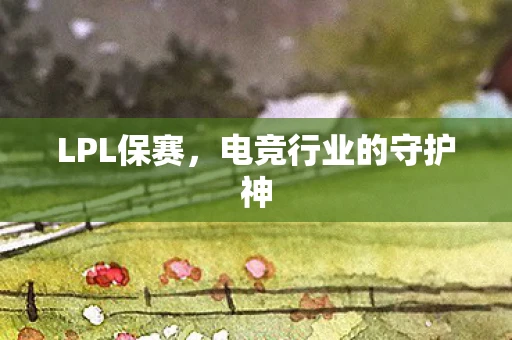 LPL保赛，电竞行业的守护神