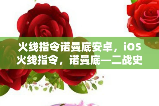 火线指令诺曼底安卓，iOS火线指令，诺曼底—二战史上的传奇登陆战