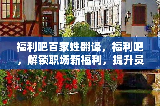 福利吧百家姓翻译，福利吧，解锁职场新福利，提升员工幸福感