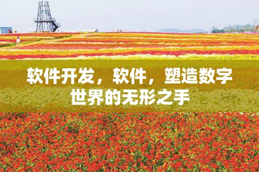软件开发，软件，塑造数字世界的无形之手