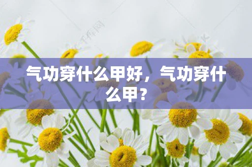 气功穿什么甲好，气功穿什么甲？