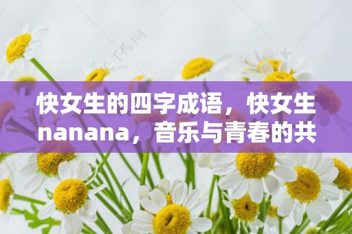 快女生的四字成语，快女生nanana，音乐与青春的共鸣
