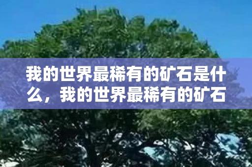 我的世界最稀有的矿石是什么，我的世界最稀有的矿石