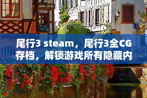 尾行3 steam，尾行3全CG存档，解锁游戏所有隐藏内容的秘籍