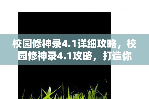 校园修神录4.1详细攻略，校园修神录4.1攻略，打造你的校园传奇