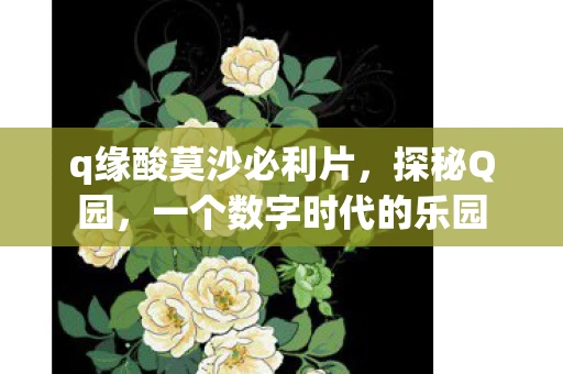 q缘酸莫沙必利片,探秘Q园,一个数字时代的乐园 q缘酸莫沙必利片,探秘Q园,一个数字时代的乐园