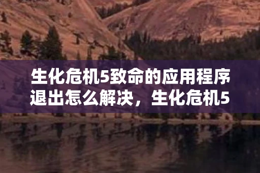 生化危机5致命的应用程序退出怎么解决,生化危机5,致命的应用程序退出 生化危机5致命的应用程序退出怎么解决,生化危机5,致命的应用程序退出