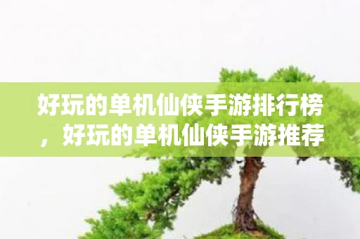 好玩的单机仙侠手游排行榜，好玩的单机仙侠手游推荐
