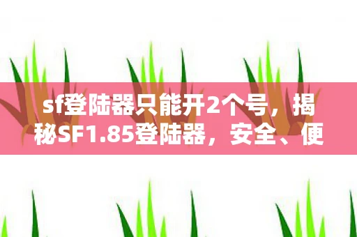 sf登陆器只能开2个号，揭秘SF1.85登陆器，安全、便捷与高效的完美结合
