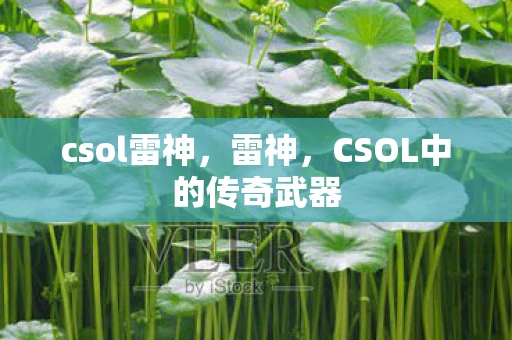 csol雷神，雷神，CSOL中的传奇武器
