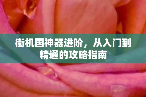 街机国神器进阶，从入门到精通的攻略指南