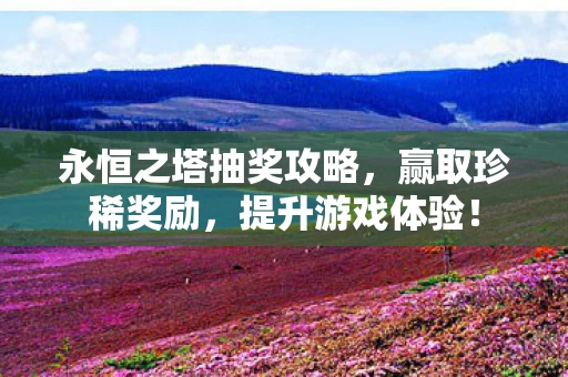 永恒之塔抽奖攻略图片