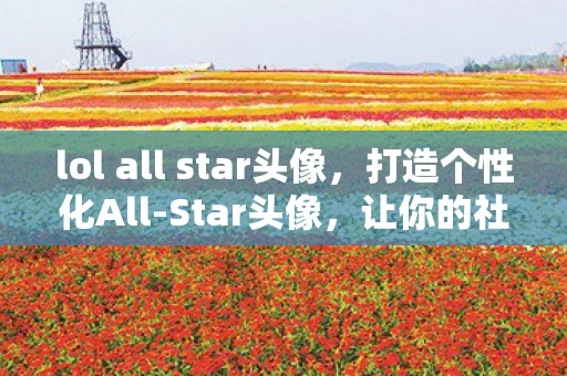 lol all star头像，打造个性化All-Star头像，让你的社交媒体形象焕然一新