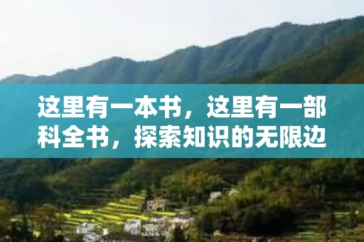 这里有一本书，这里有一部科全书，探索知识的无限边界