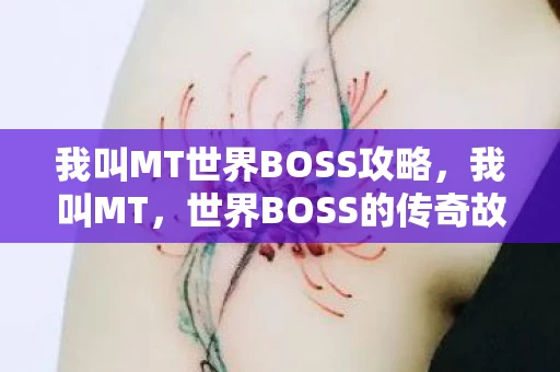 我叫MT世界BOSS攻略，我叫MT，世界BOSS的传奇故事