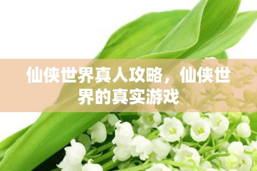 仙侠世界真人攻略,仙侠世界的真实游戏 仙侠世界真人攻略,仙侠世界的真实游戏