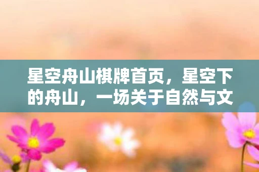星空舟山棋牌首页,星空下的舟山,一场关于自然与文化的浪漫邂逅 星空舟山棋牌首页,星空下的舟山,一场关于自然与文化的浪漫邂逅
