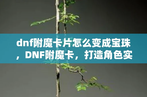 dnf附魔卡片怎么变成宝珠,DNF附魔卡,打造角色实力的秘密武器 dnf附魔卡片怎么变成宝珠,DNF附魔卡,打造角色实力的秘密武器