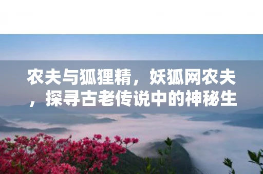 农夫与狐狸精,妖狐网农夫,探寻古老传说中的神秘生物 农夫与狐狸精,妖狐网农夫,探寻古老传说中的神秘生物