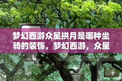 梦幻西游众星拱月是哪种坐骑的装饰,梦幻西游,众星拱月的奇幻之旅 梦幻西游众星拱月是哪种坐骑的装饰,梦幻西游,众星拱月的奇幻之旅