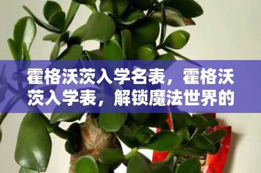 霍格沃茨入学名表,霍格沃茨入学表,解锁魔法世界的钥匙 霍格沃茨入学名表,霍格沃茨入学表,解锁魔法世界的钥匙