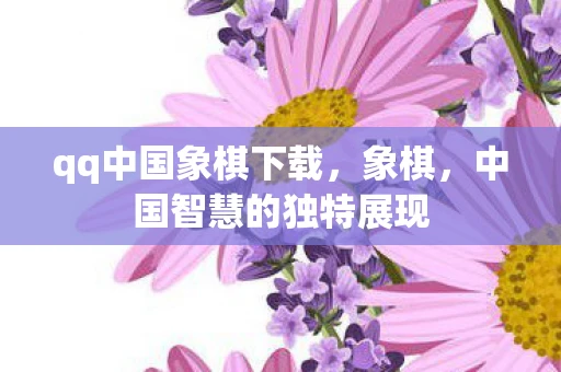 qq中国象棋下载，象棋，中国智慧的独特展现