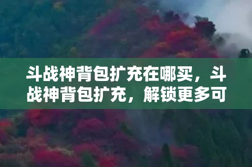 斗战神背包扩充在哪买,斗战神背包扩充,解锁更多可能,提升游戏体验 斗战神背包扩充在哪买,斗战神背包扩充,解锁更多可能,提升游戏体验