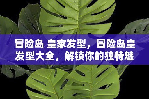 冒险岛 皇家发型，冒险岛皇发型大全，解锁你的独特魅力