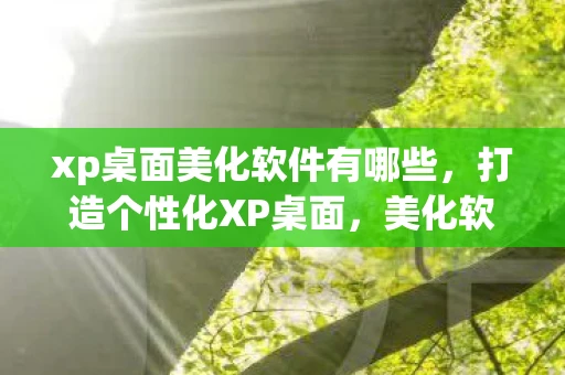 xp桌面美化软件有哪些，打造个性化XP桌面，美化软件全解析