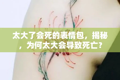 太大了会死的表情包，揭秘，为何太大会导致死亡？