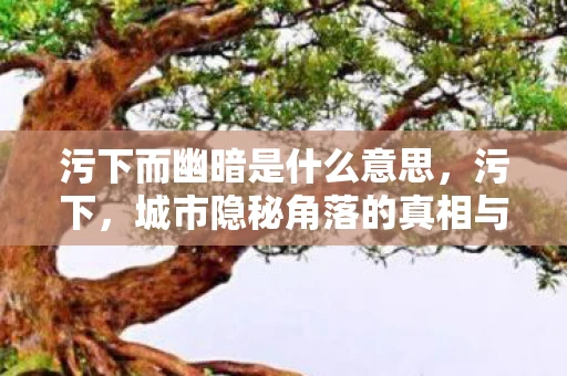 污下而幽暗是什么意思，污下，城市隐秘角落的真相与反思