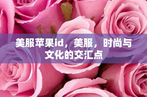 美服苹果id，美服，时尚与文化的交汇点