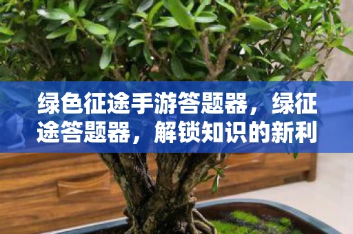 绿色征途手游答题器，绿征途答题器，解锁知识的新利器