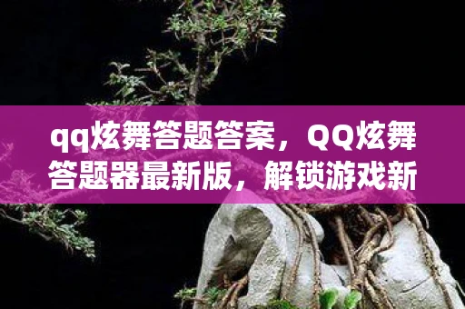 qq炫舞答题答案，QQ炫舞答题器最新版，解锁游戏新境界的必备神器