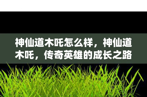 神仙道木吒怎么样,神仙道木吒,传奇英雄的成长之路 神仙道木吒怎么样,神仙道木吒,传奇英雄的成长之路