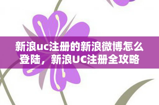 新浪uc注册的新浪微博怎么登陆，新浪UC注册全攻略，打造个性化社交新体验