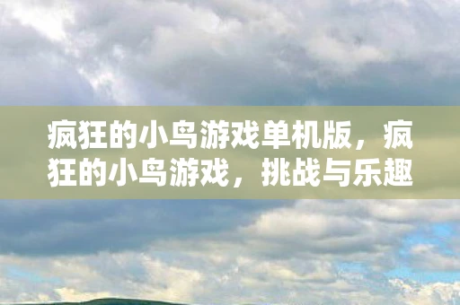 疯狂的小鸟游戏单机版,疯狂的小鸟游戏,挑战与乐趣的完美结合 疯狂的小鸟游戏单机版,疯狂的小鸟游戏,挑战与乐趣的完美结合