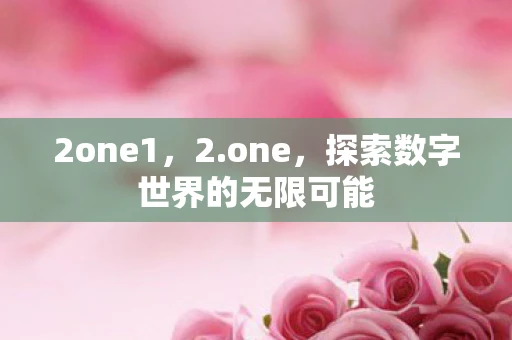 2one1,2.one,探索数字世界的无限可能 2one1,2.one,探索数字世界的无限可能