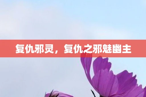 复仇邪灵，复仇之邪魅幽主