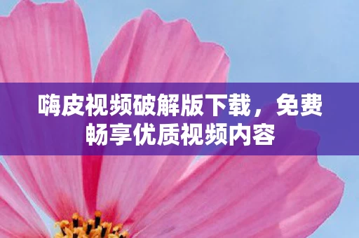 免费畅享优质视频内容图片