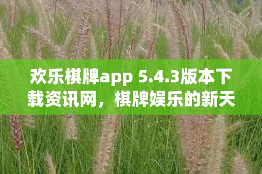 欢乐棋牌app 5图片
