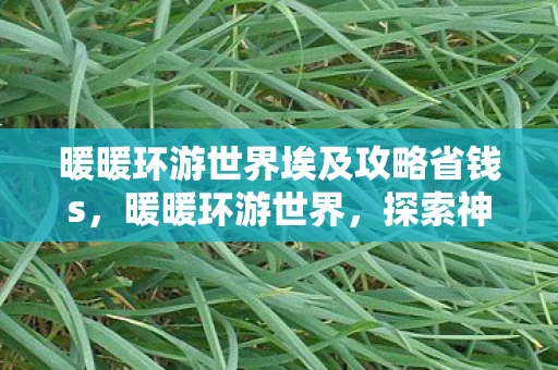 暖暖环游世界埃及攻略省钱s，暖暖环游世界，探索神秘埃及的终极攻略